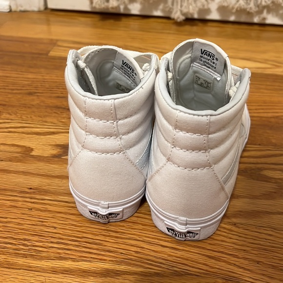 Vans All White High Top - Picture 3 of 5